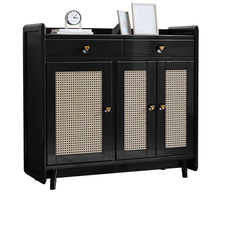 42.51" Tall 2 - Drawer Accent Cabinet Modern 3 - Door Cabinet