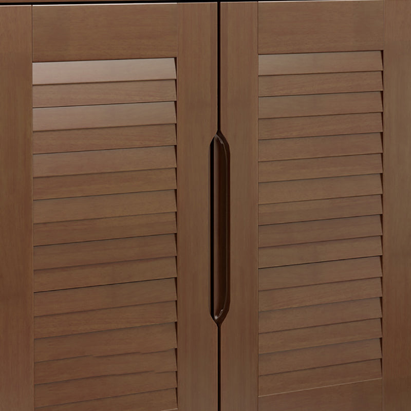 Contemporary Accent Cabinet 39.37" Tall Drawer and Door Cabinet