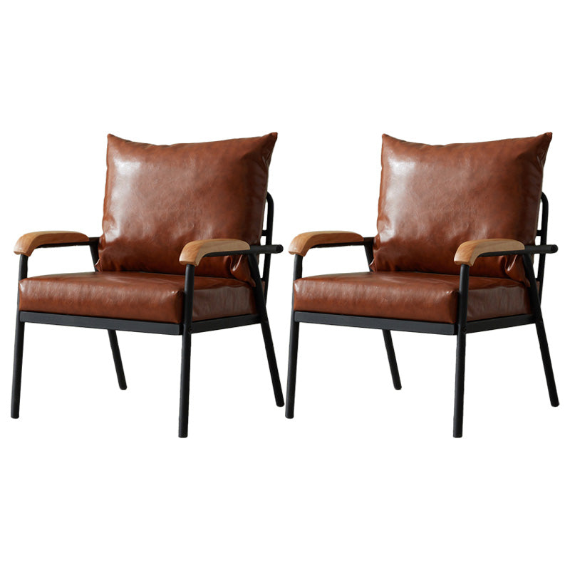 Solid Color Living Room Armchair Arms Included Accent Armchair