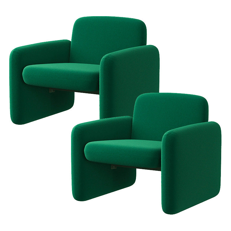 Contemporary Solid Color Accent Armchair Living Room Accent Chair