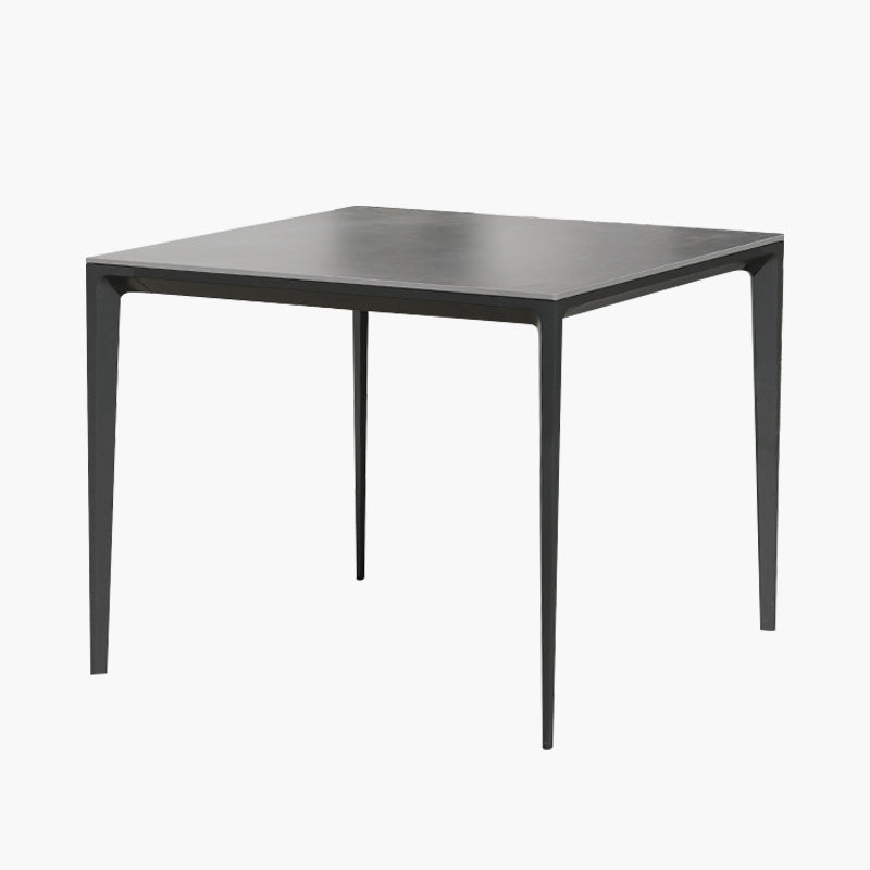 Boho Style Dining Set 1/5/7 Pieces Stone Dining Table Set for Outdoor