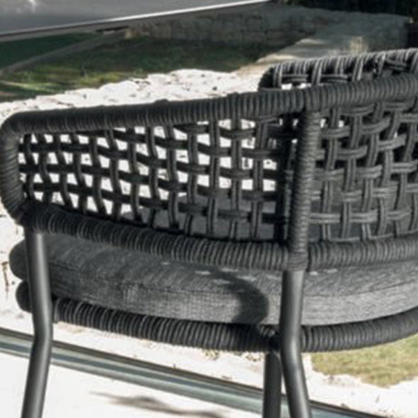 Boho Style Dining Set 1/3/5/7/9 Pieces Stone Dining Table Set for Outdoor