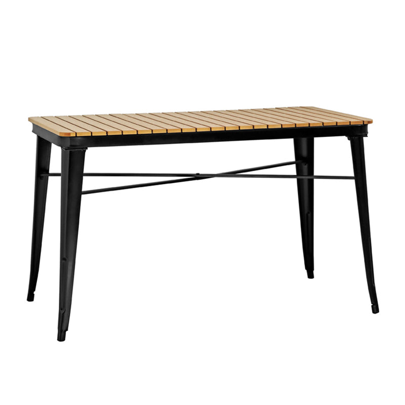 Industrial 1/3/5 Pieces Metal Dining Set Reclaimed Wood Dining Table Set