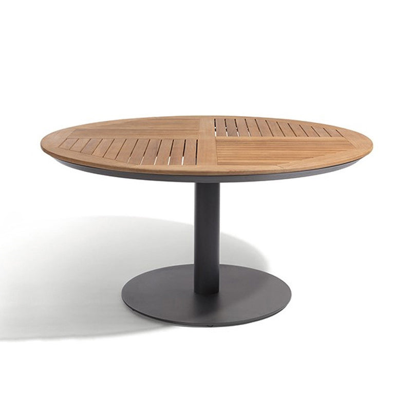 Boho 1/6 Pieces Dining Set Round Reclaimed Wood Dining Table Set