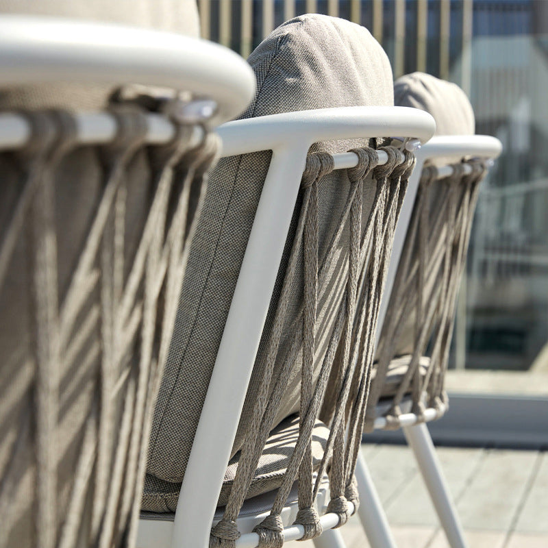 Boho 1/6 Pieces Dining Set Round Reclaimed Wood Dining Table Set