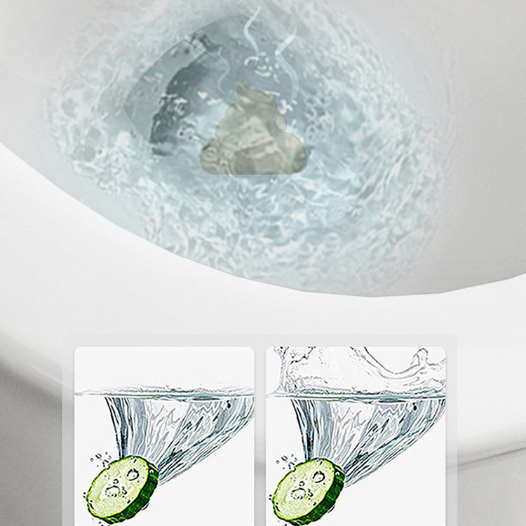 Modern Floor Mount Toilet Bowl Siphon Jet Toilet with Seat for Bathroom