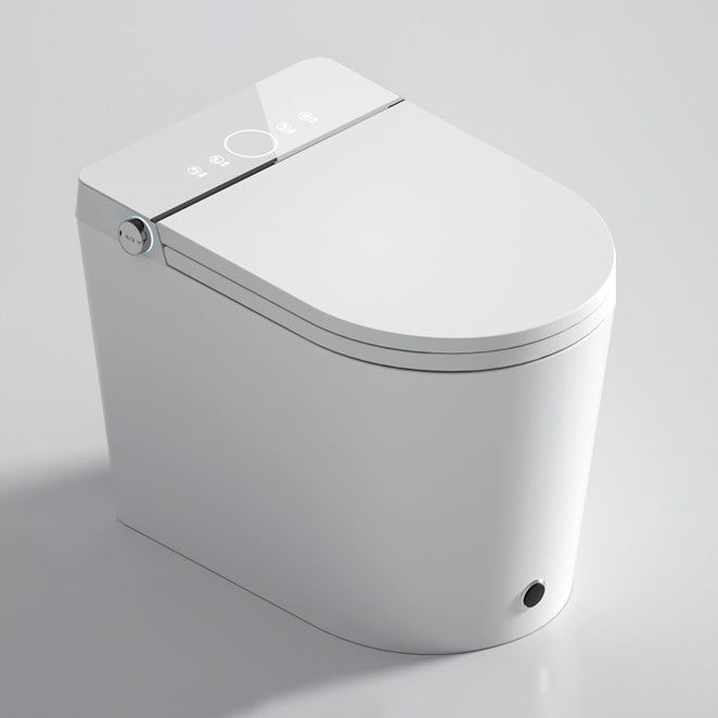 Modern Siphon Jet One Piece Toilet Bowl Heated Seat White Urine Toilet with Toilet Seat
