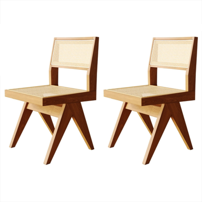 Solid Wood Dining Table Set with Acrylic Base 1/2/4/5 Pieces Dinette Set for Kitchen