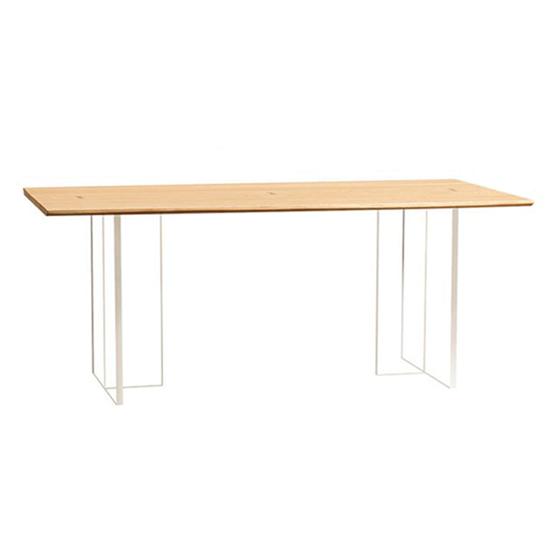 Solid Wood Dining Table Set with Acrylic Base 1/2/4/5 Pieces Dinette Set for Kitchen