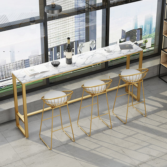 Contemporary Table and Stool Set 1/2/3/5 Pieces Pub Dining Set