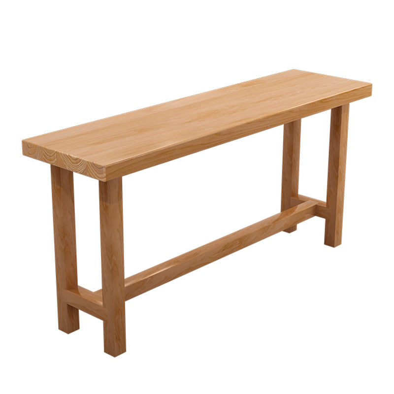 Modern Brown Bar Table Set 1/6/11 Pieces Solid Wood Bar Set for Indoor