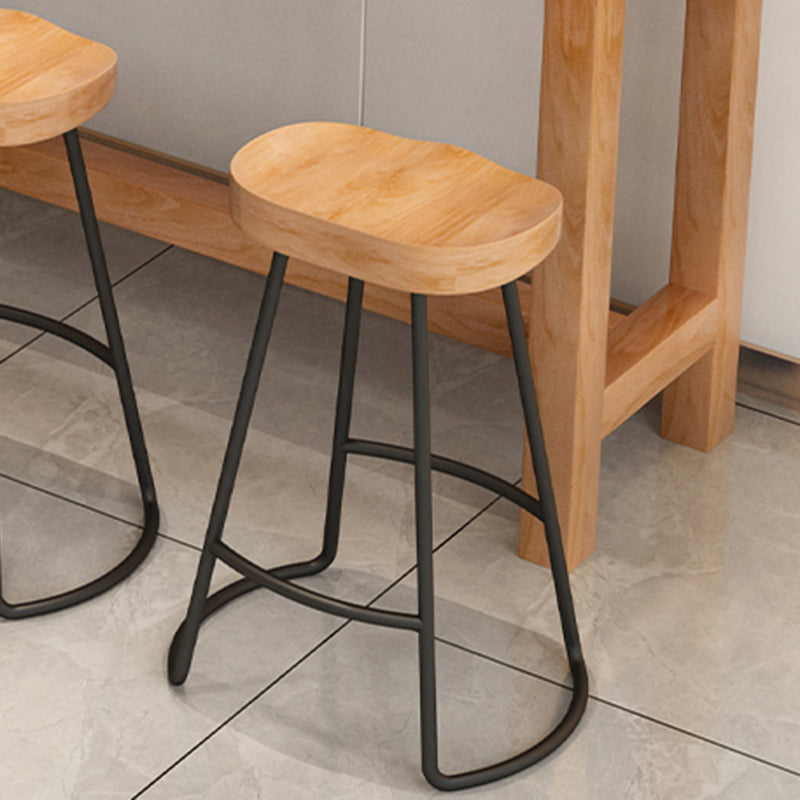 Modern Brown Bar Table Set 1/6/11 Pieces Solid Wood Bar Set for Indoor