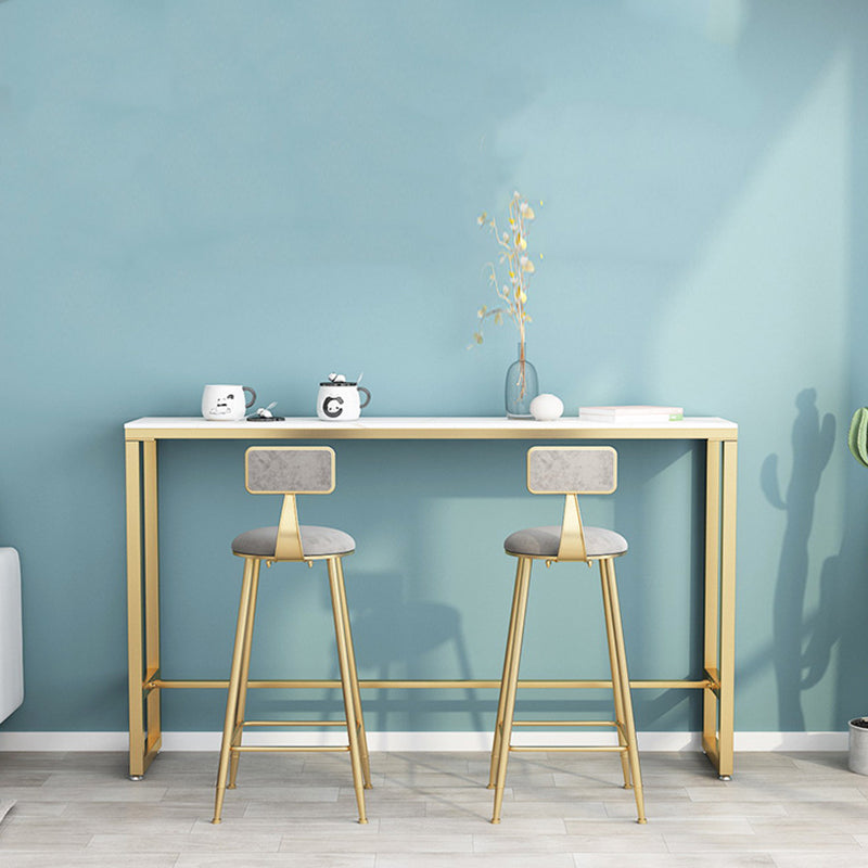 1/2/3 Pieces Bar Table Set Contemporary Table and Stool Set for Home