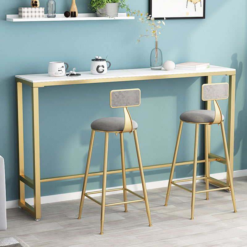 1/2/3 Pieces Bar Table Set Contemporary Table and Stool Set for Home