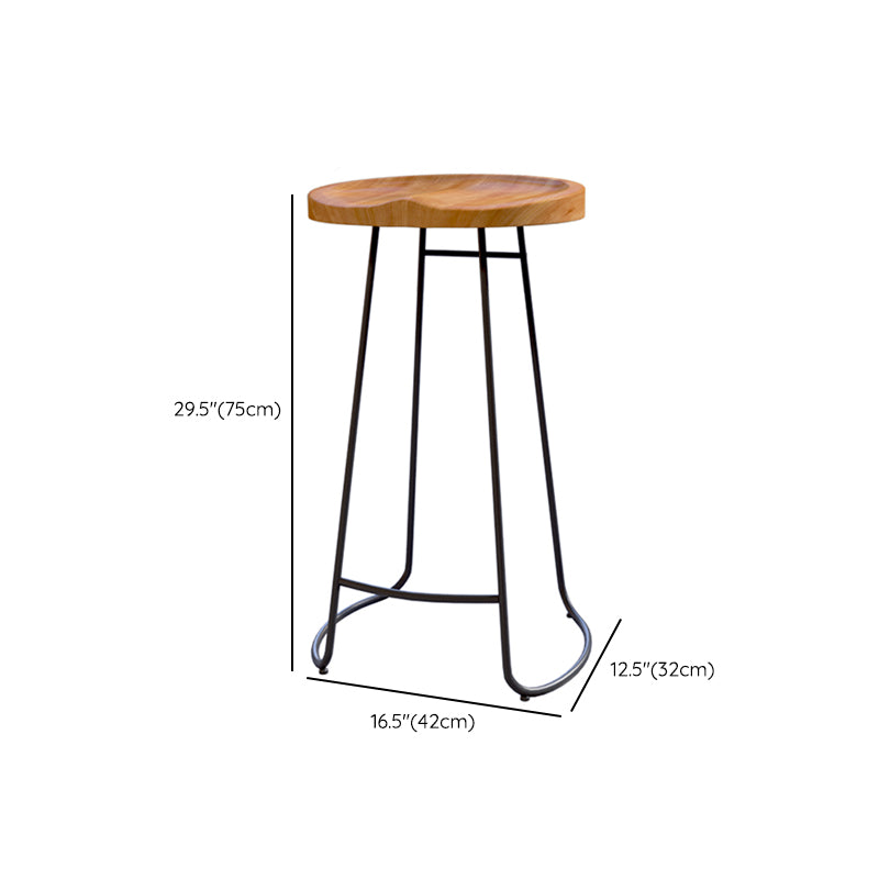 1/7 Pieces Bar Table Set Industrial Style Rectangle Solid Wood Pub Set