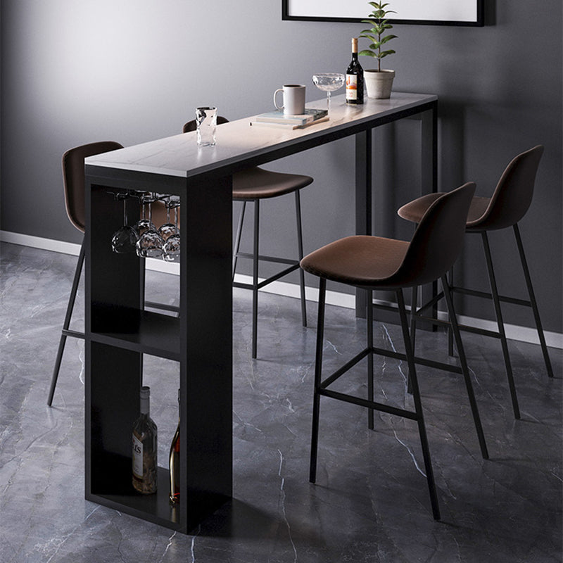 1/4/5 Pieces Table and Stool Set Industrial Bar Pub Table Set