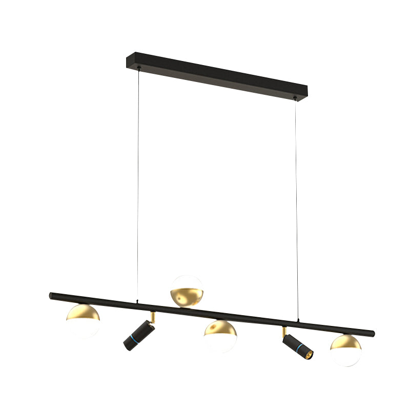 Multiple-Light Globe Island Pendant Lights Modern Metal Island Pendant Lights