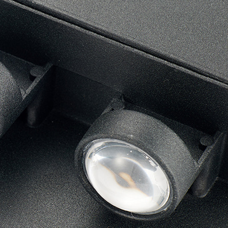 Gold & Black Modern Wall Flush Mount Honeycomb Shape Metal Wall Light