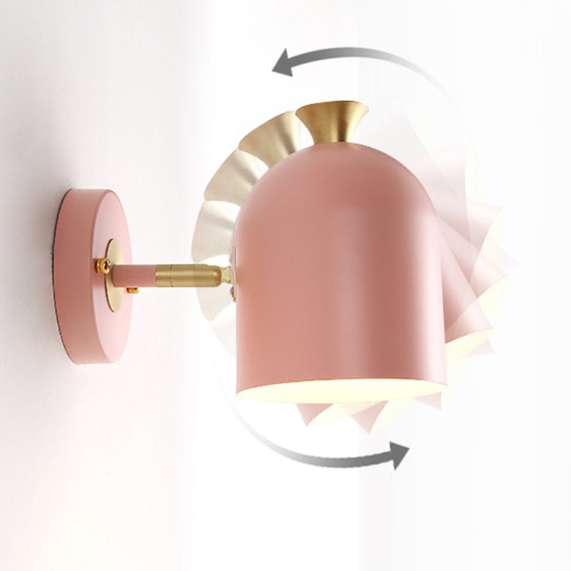 Geometric Shape Wall Light Fixture Metal Modern Style Wall Lamp for Dining Room