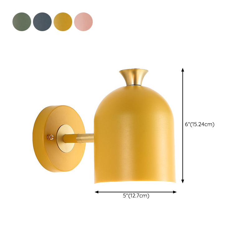 Geometric Shape Wall Light Fixture Metal Modern Style Wall Lamp for Dining Room