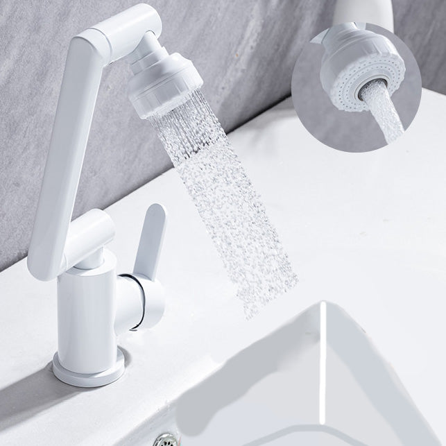 Contemporary Centerset Faucet Lever Handles Low Arc Stainless Steel Faucet
