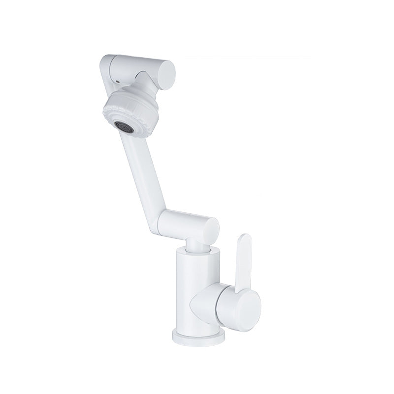 Contemporary Centerset Faucet Lever Handles Low Arc Stainless Steel Faucet