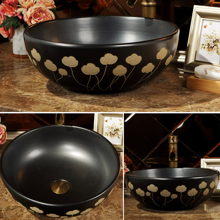 Porcelain Trough Bathroom Sink Traditional Trough Bathroom Sink