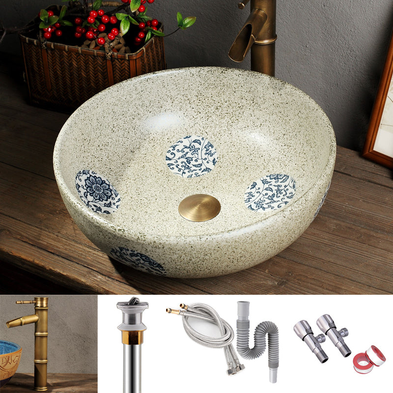 Porcelain Trough Bathroom Sink Traditional Trough Bathroom Sink