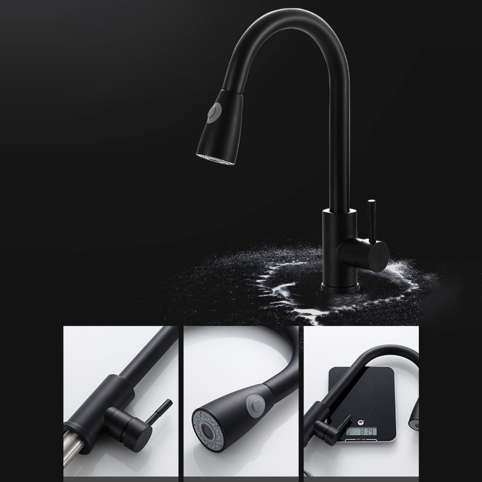 Contemporary Kitchen Sink Colorfast Drop-In Stainless Steel Kitchen Sink