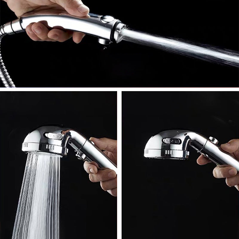 Contemporary 3 Settings Shower Head Combo Round Shower Combo