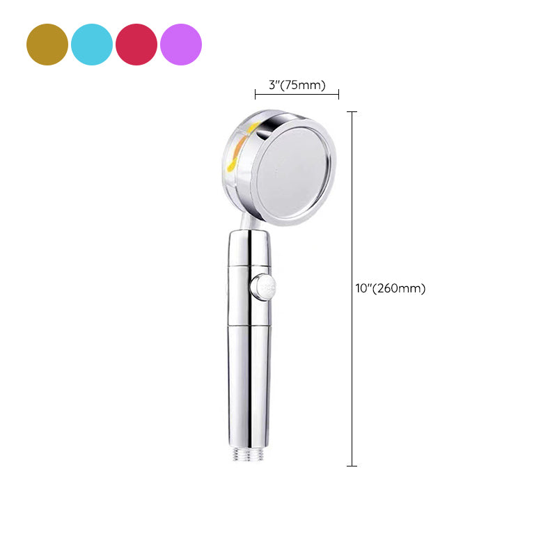 Adjustable Shower Head Modern Round Shower Combo with Single Setting