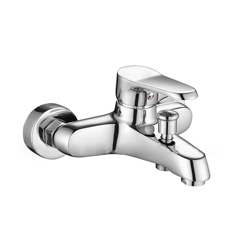 Bathroom Tub Spout Wall Mounted Hand Shower Fixed Bathtub Faucet