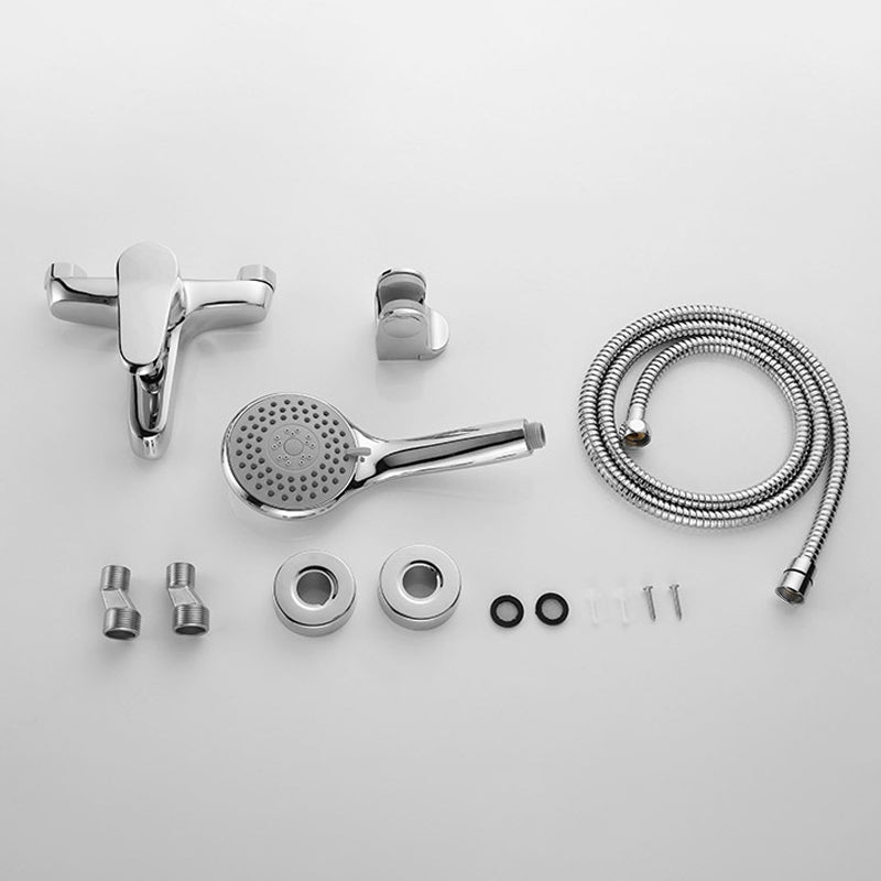 Bathroom Tub Spout Wall Mounted Hand Shower Fixed Bathtub Faucet