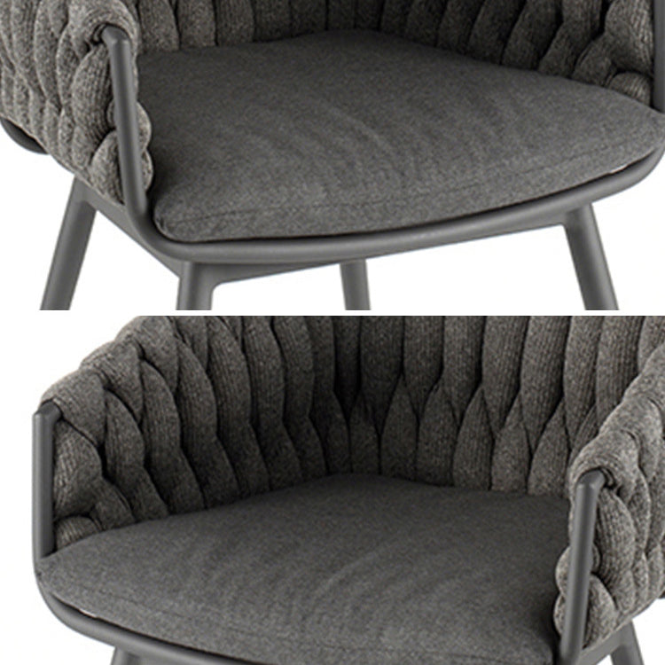 Boho Style 1/2/7 Pieces Dining Set Metal Dining Table Set for Outdoor