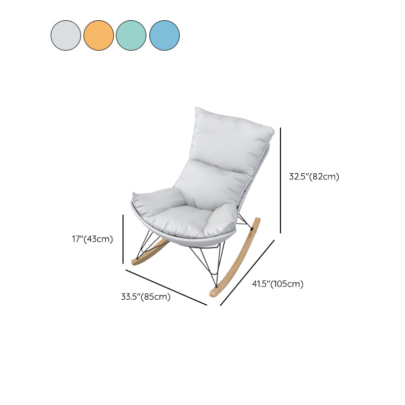 Luxury Living Room Leisure Rocking Chair Sofa Lounge Chaise Chair