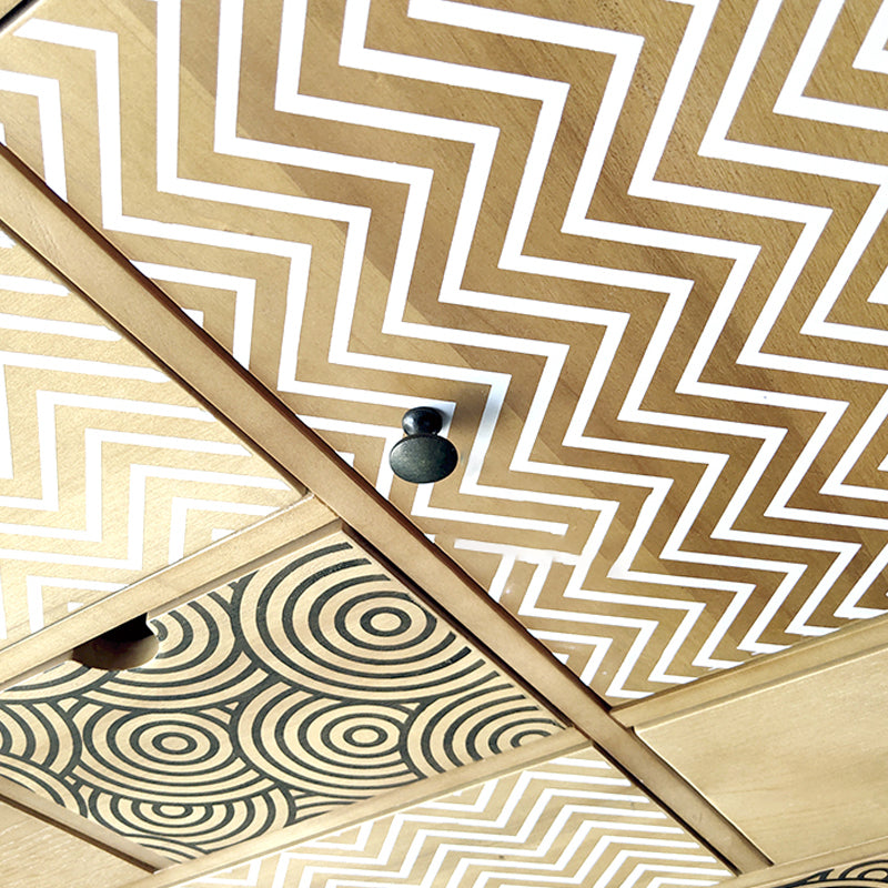 15.6-inch W Solid Wood Storage Chest Glam Storage Chest Dresser