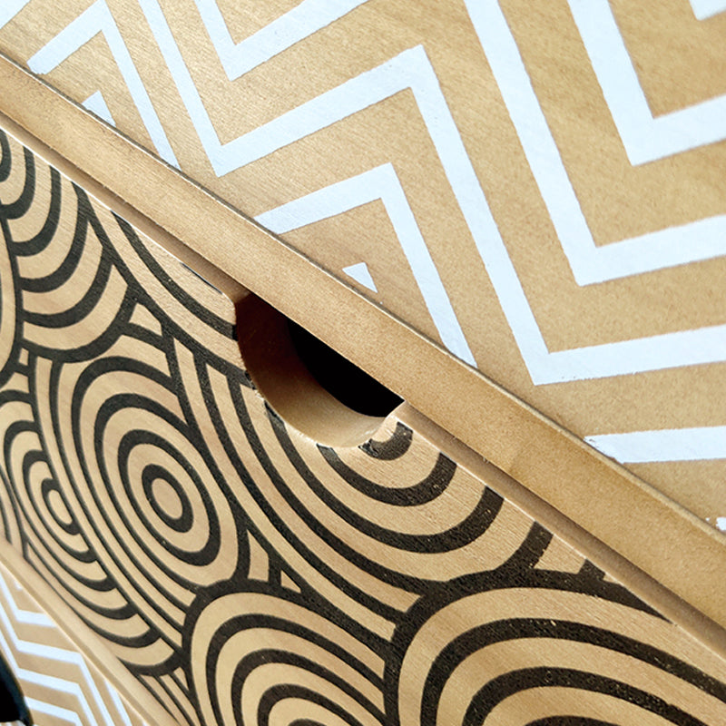 15.6-inch W Solid Wood Storage Chest Glam Storage Chest Dresser