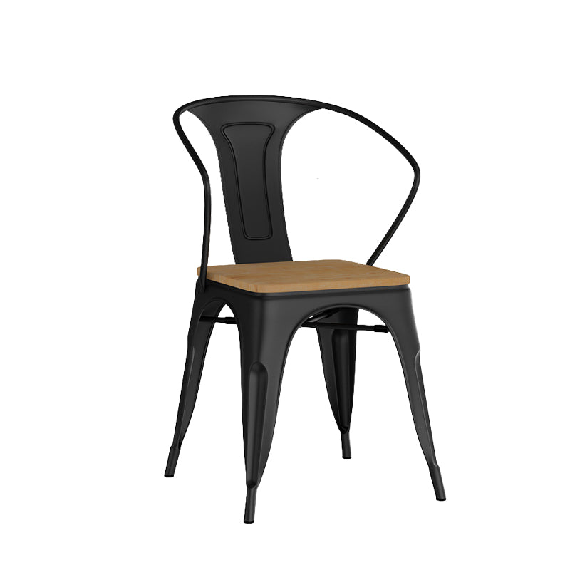 Industrial Style Metal Bar Stool Backrest Counter Stool for Restaurant and Bristol