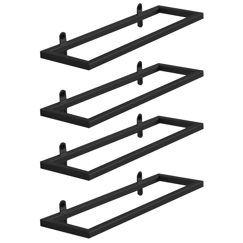 Wall Mounted Metal Contemporary Wine Bottle Holder for Kitchen