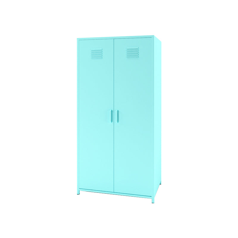 66.5"H Contemporary Wardrobe Armoire with Adjustable Shelves Hinged Wardrobe Closet