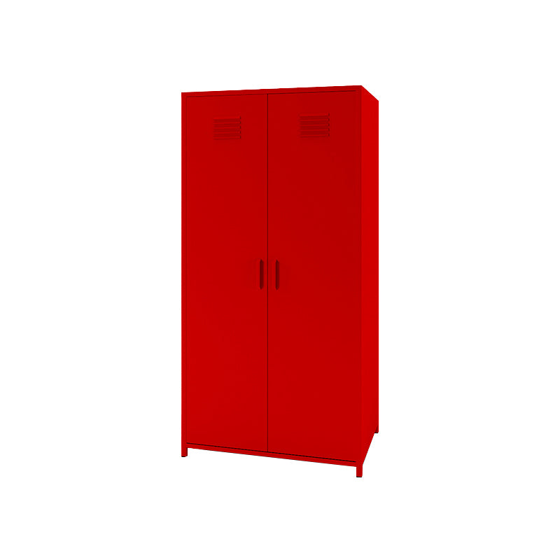 66.5"H Contemporary Wardrobe Armoire with Adjustable Shelves Hinged Wardrobe Closet