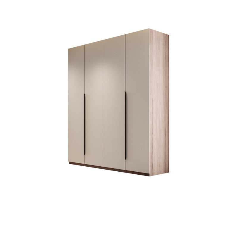 Hinged Wardrobe Cabinet Engineered Wood Wardrobe Armoire for Home
