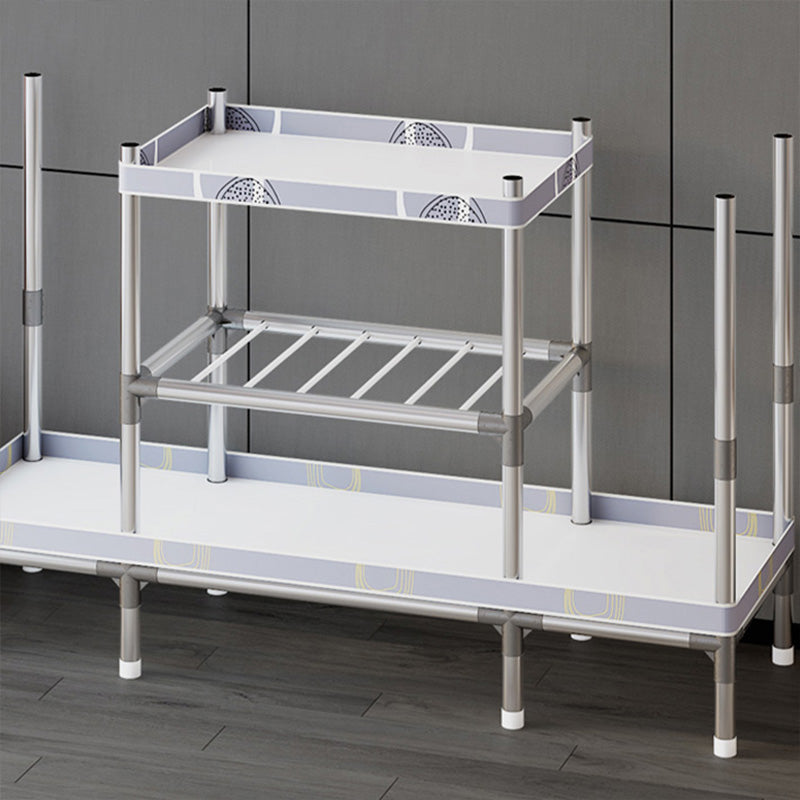 Metal Wardrobe Armoire with Shelves Contemporary Wardrobe Closet