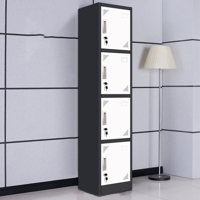 15"L Steel Wardrobe Armoire Modern Hinged Wardrobe Cabinet for Home