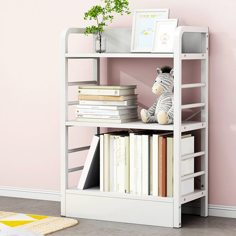 Standard 3 Shelves Bookcase Engineered Wood Contemporary Bookshelf