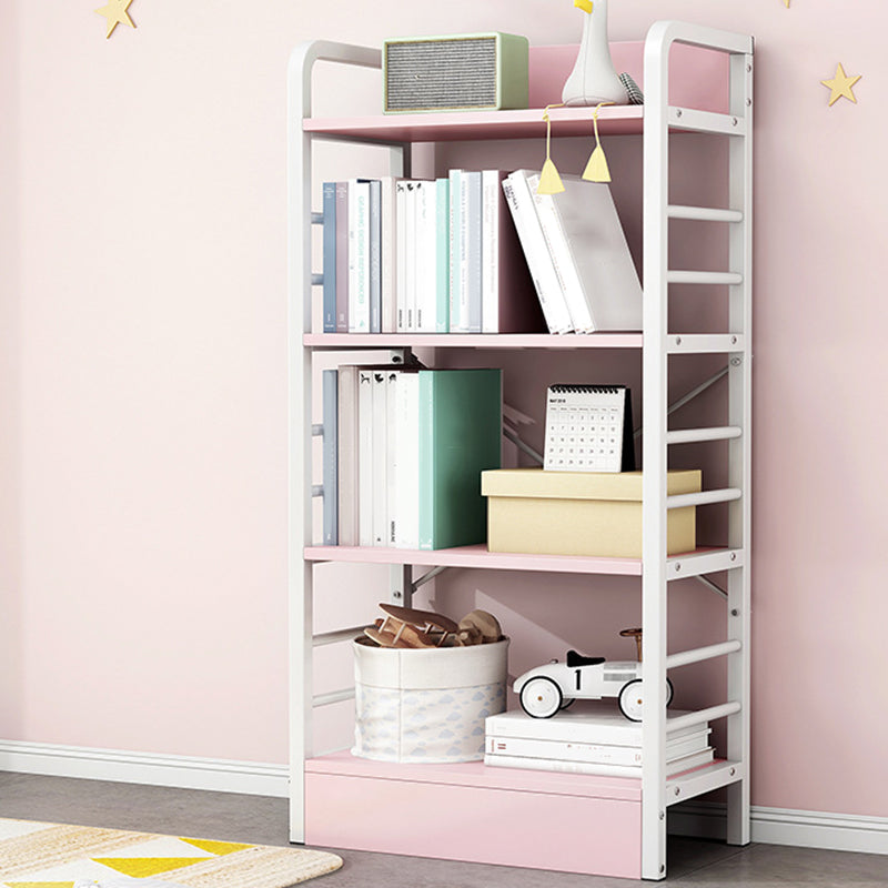 Standard 3 Shelves Bookcase Engineered Wood Contemporary Bookshelf