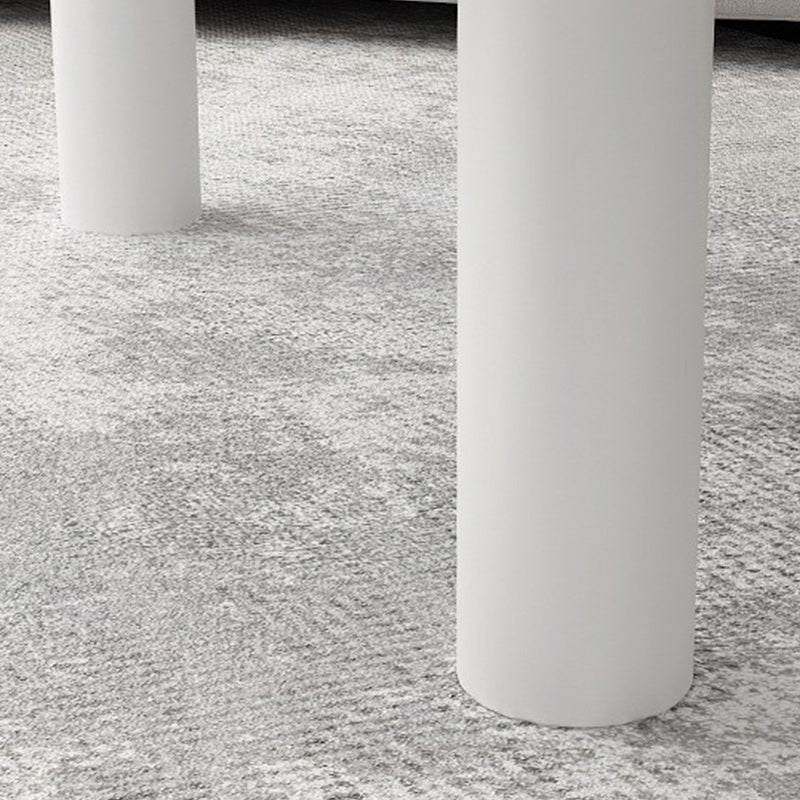Scandinavian Coffee Cocktail Table Solid Wood Coffee Table in White
