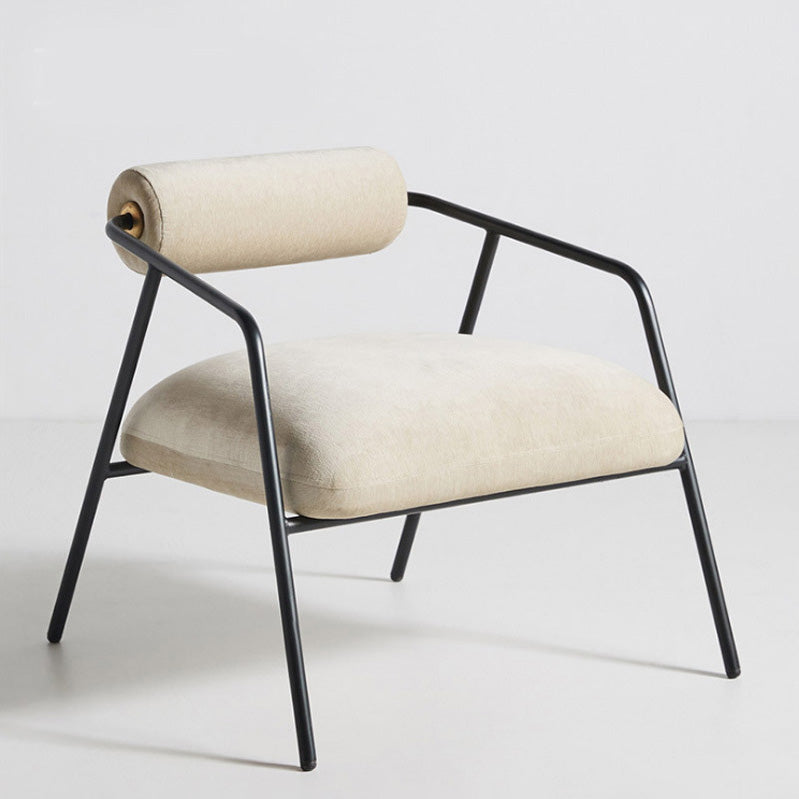 Living Room Contemporary Arm Chair Basic Four Leg Accent Armchair