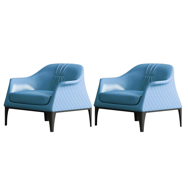 Living Room Mid-century Modern Accent Armchair Solid Color Arm Chair