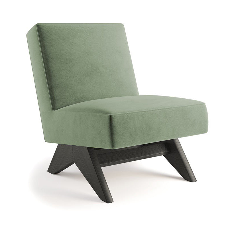 Mid-century Modern Slipper Chair Living Room Fino Accent Chair